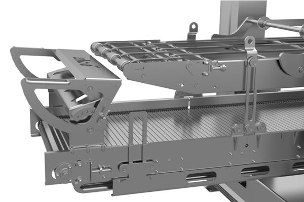 dettaglio della struttura della Friggitrice Alco
