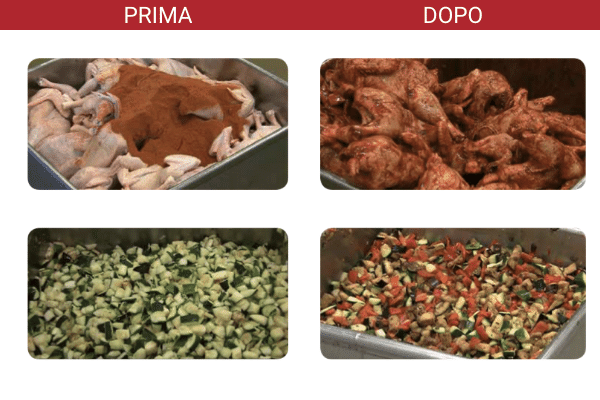 Miscelazione Industriale Piatti pronti