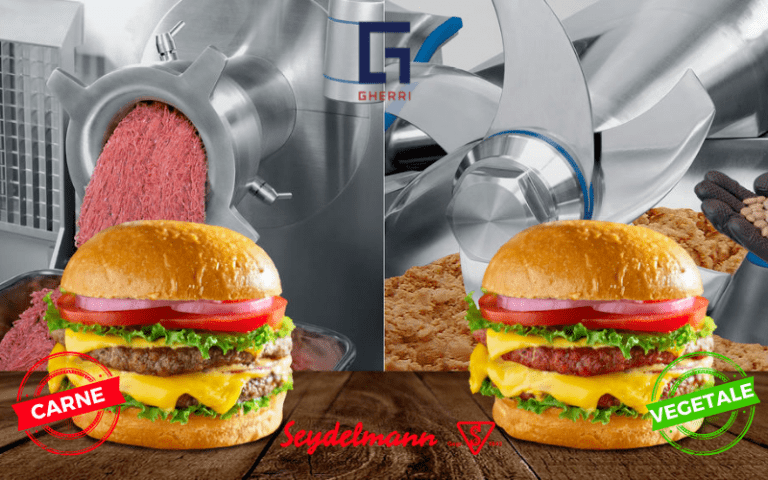 Produzione di prodotti plant based con cutter Seydelmann