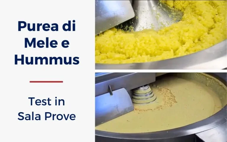 Cutter per Purea Frutta e Hummus