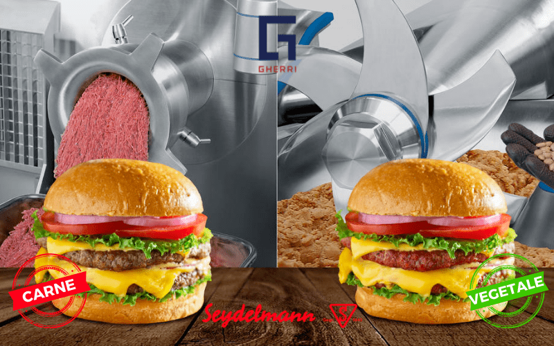 Produzione di prodotti plant based con cutter Seydelmann