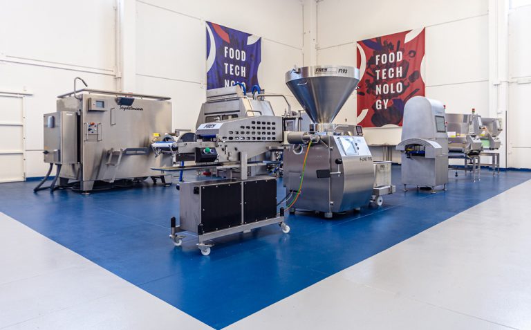 zoom su macchinari per industria alimentate