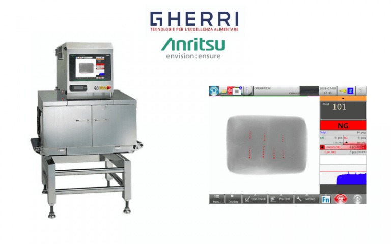 Raggi X Anritsu per prosciutti cotti interi