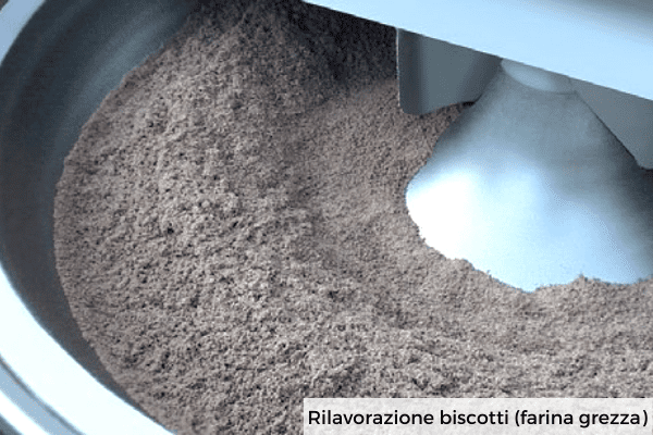 Rilavorazione di biscotti