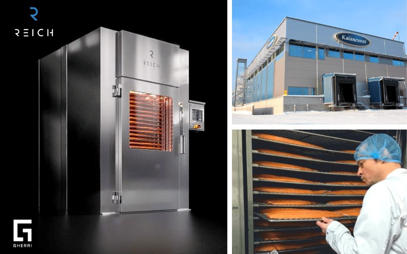 Camere Reich di cottura e affumicatura prodotti ittici