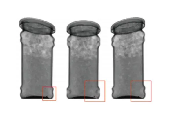 ispezione raggi x prodotti verticali