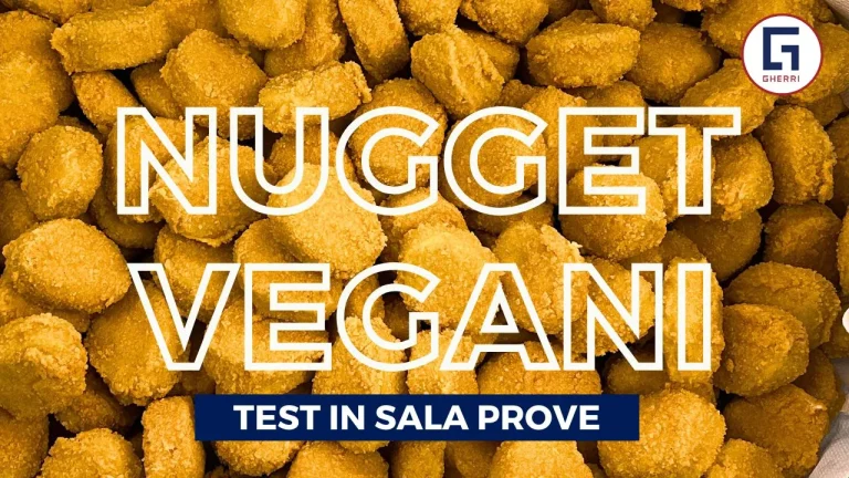 Produzione nuggets vegani