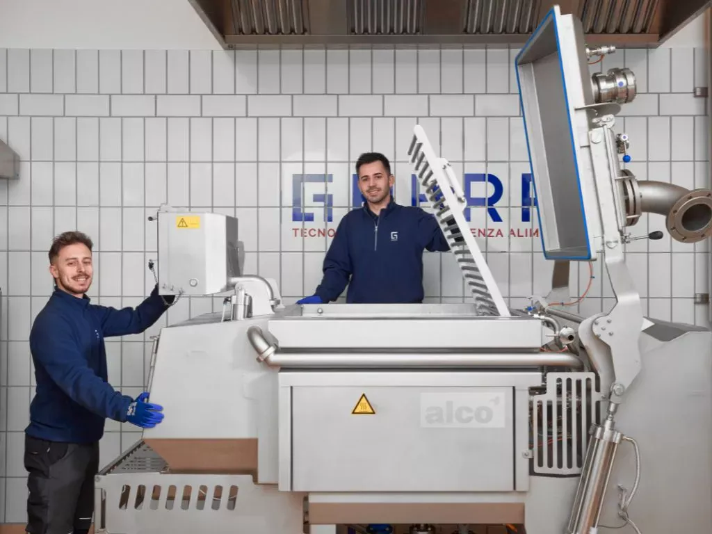 Test industriale di prodotti alimentari