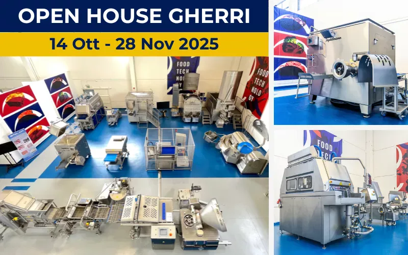Open House Gherri 2025 - tecnologie di processo ispezione e Borncut