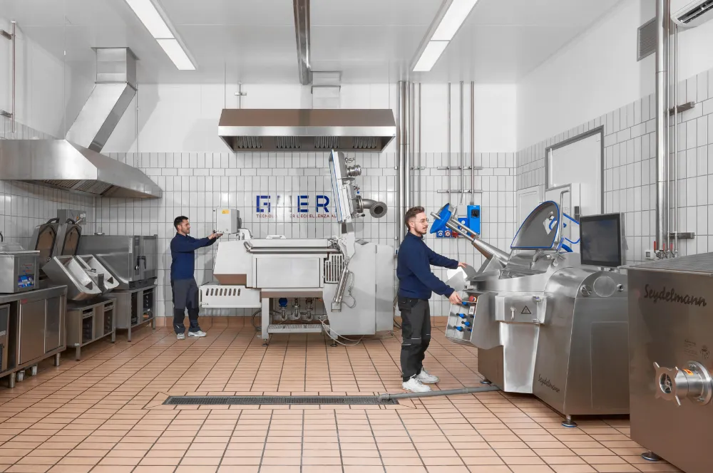 test macchine lavorazione alimenti