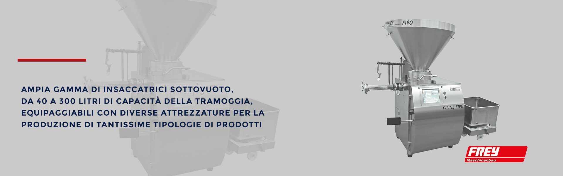 insaccatrici sottovuoto Frey