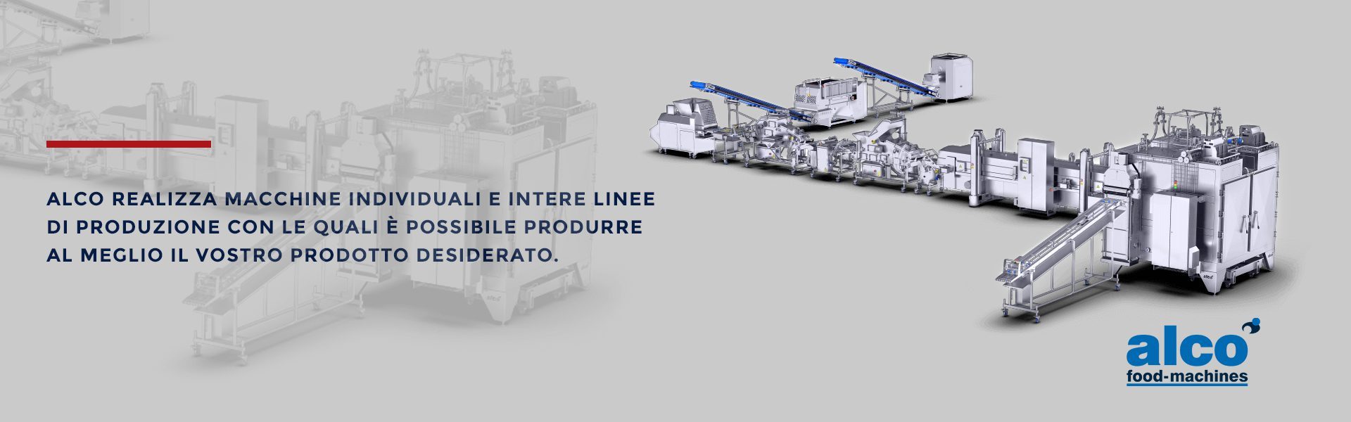 linea macchine industria alimentare Alco