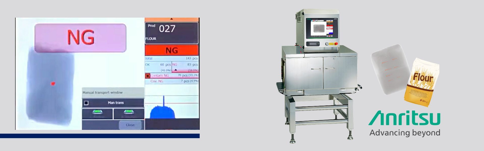 Raggi X prodotti di grandi dimensioni