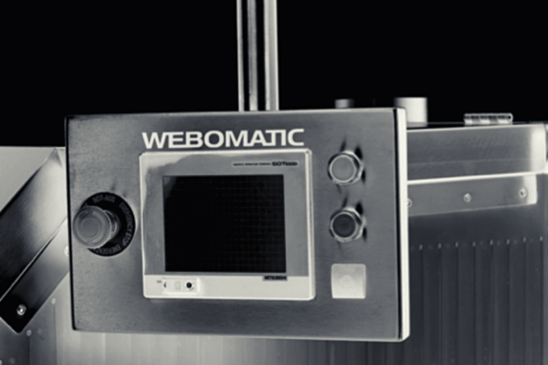 Display confezionatrice Webomatic