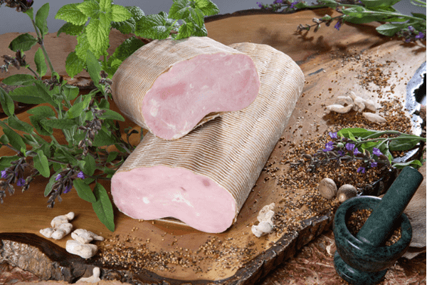 insaccato con salvia e menta