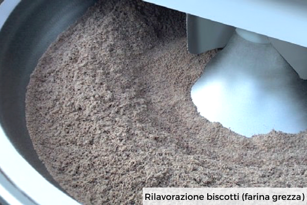 Rilavorazione di biscotti