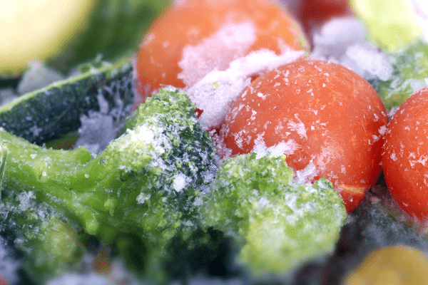 mix di verdure congelate